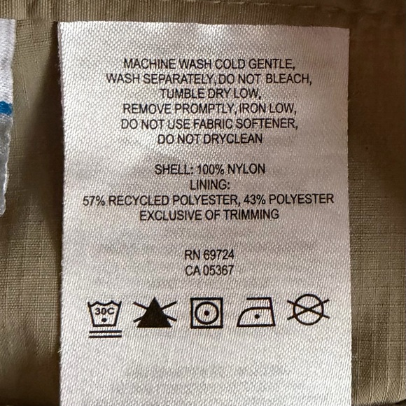 •Columbia• Convertible Zip Off Outdoor Fishing Hiking Cargo Pants - Size 32x30 - Picture 12 of 13